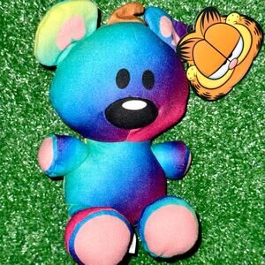 2022 Nickelodeon Rainbow Garfield The Cat Plush New With Tag RARE Toy Factory